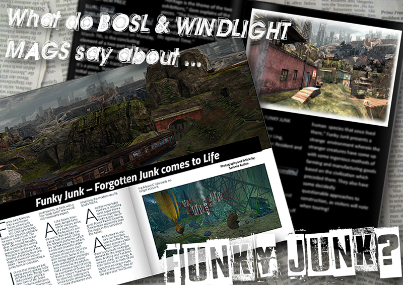 Articles on Funky Junk, a Second Life destination