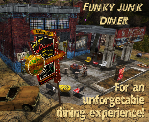 Funky Junk Diner in SL